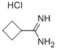 Cyclobutanecarboxamidine Hydrochloride Chemical Structure