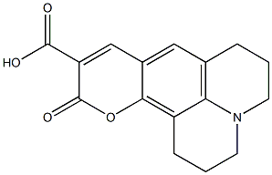 Coumarin 343 化学構造