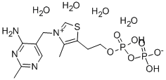 Cocarboxylase tetrahydrate Chemical Structure