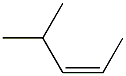 cis-4-Methyl-2-pentene 化学構造