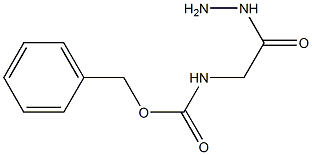 Cbz-Glycine hydrazide 化学構造