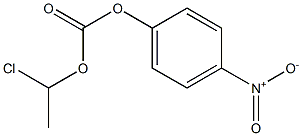 Carbonic Acid 4-Nitro-Phenyl Ester 1-Chloro-Ethyl Ester Chemical Structure