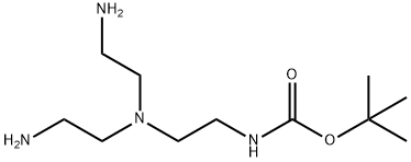 Carbamic acid， [2-[bis(2-aminoethyl)amino]ethyl]-， 1，1-dimethylethylester Chemical Structure