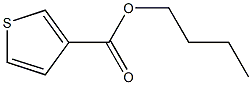 Butyl 3-Thiophenecarboxylate Chemical Structure