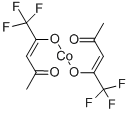 Bis(trifluoro-2，4-pentanedionato)cobalt(II) Hydrate Chemische Struktur