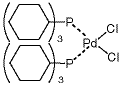 Bis(tricyclohexylphosphine)palladium(II) Dichloride التركيب الكيميائي