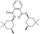 Bis(cis-3，3，5-trimethylcyclohexyl) Phthalate Chemische Struktur