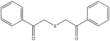 Bis(benzoylmethyl) Sulfide التركيب الكيميائي