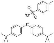 Bis(4-tert-butylphenyl)iodoniump-toluenesulfonate Chemische Struktur