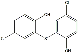 Bis(2-hydroxy-5-chlorophenyl) Sulfide 化学構造