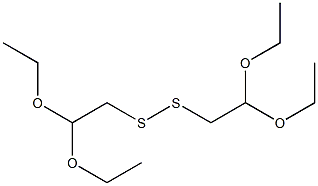 Bis(2，2-diethoxyethyl) Disulfide Chemische Struktur