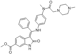 BIBF-1120(Vargatef) Chemical Structure