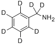 Benzylamine-d7 化学構造