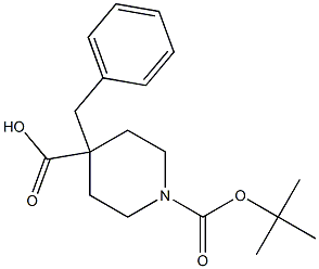 Benzyl N-Boc-4-piperidinecarboxylate Chemical Structure