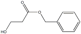 Benzyl 3-Hydroxypropionate Chemische Struktur