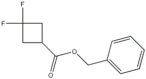 Benzyl 3，3-Difluorocyclobutanecarboxylate Chemical Structure