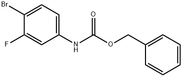 Benzyl (4-bromo-3-fluorophenyl)carbamate Chemical Structure