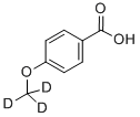 Benzoic acid，4-(methoxy-d3)-(9CI) Chemical Structure