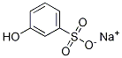 Benzenesulfonic acid， 3-hydroxy-， monosodium salt Chemical Structure