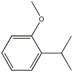 Benzene，1-methoxy-2-(1-methylethyl)- Chemical Structure