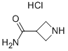 Azetidine-3-carboxamide hydrochloride Chemical Structure