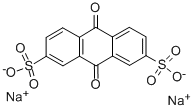 Anthraquinone-2，7-disulfonic Acid Disodium Salt Chemische Struktur