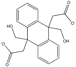 Anthracene-9，10-diylbis(methylene) diacetate Chemical Structure