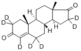 Androst-4-ene-3，17-dione-2，2，4，6，6，16，16-d7 Chemical Structure