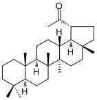 Adiantulupanone Chemische Struktur