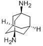 Adamantane-1，3-diamine Chemische Struktur