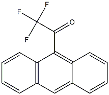 9-Trifluoroacetylanthracene Chemische Struktur