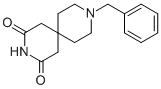 9-Benzyl-3，9-diazaspiro[5.5]undecane-2，4-dione 化学構造