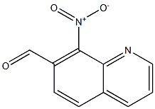 8-Nitro-7-quinolinecarboxaldehyde Chemical Structure