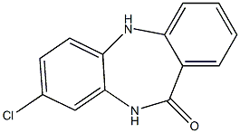 8-Chloro-5，10-dihydrodibenzo[b，e][1，4]diazepin-11-one Chemische Struktur