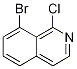 8-bromo-1-chloroisoquinoline Chemical Structure