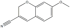 7-Methoxy-2H-chromene-3-carbonitrile Chemical Structure