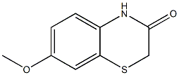 7-Methoxy-1，4-benzothiazin-3-one التركيب الكيميائي