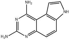 7H-Pyrrolo[3，2-f]quinazoline-1，3-diamine Chemical Structure