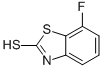 7-Fluoro-3H-benzothiazole-2-thione التركيب الكيميائي