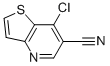 7-Chlorothieno[3，2-b]pyridine-6-carbonitrile 化学構造