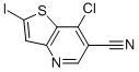 7-Chloro-2-iodothieno[3，2-b]pyridine-6-carbonitrile Chemical Structure