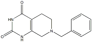 7-Benzyl-5，6，7，8-tetrahydropyrido[3，4-d]pyrimidine-2，4(1H，3H)-dione Chemical Structure