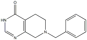 7-Benzyl-5，6，7，8-tetrahydropyrido[3，4-d]pyrimidin-4(3H)-one Chemische Struktur