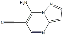 7-Aminopyrazolo[1，5-a]pyrimidine-6-carbonitrile التركيب الكيميائي