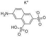 7-Amino-1，3-naphthalenedisulfonic Acid Monopotassium Salt Hydrate Chemical Structure