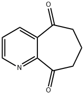 7，8-Dihydro-5H-cyclohepta[b]pyridine-5，9(6H)-dione 化学構造