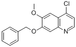 7-(benzyloxy)-4-chloro-6-methoxyquinoline Chemical Structure