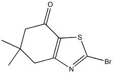 7(4H)-Benzothiazolone， 2-bromo-5，6-dihydro-5，5-dimethyl- Chemical Structure