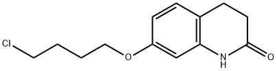 7-(4-Chlorobutoxy)-3，4-dihydro-2(1H)-quinolinone Chemische Struktur