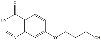 7-(3-Hydroxypropoxy)quinazolin-4(3H)-one Chemical Structure